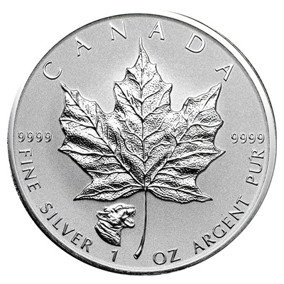 2017 1oz Silver Maple - Wild Canada Series - COUGAR Privy